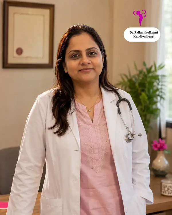 Dr. Pallavi Kulkarni, MRCOG (London), female gynaecologic surgeon at Aarogya Women's Clinic, Kandivali East, Mumbai.