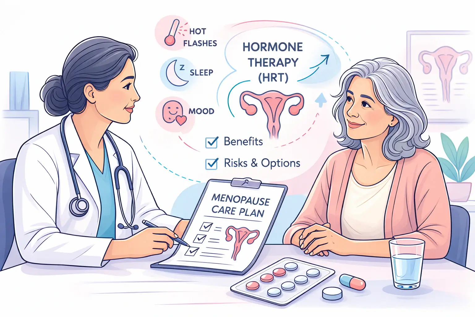 Hormone Replacement Therapy for menopause