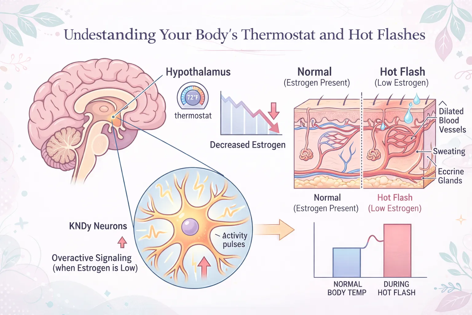 Hot flashes and night sweats