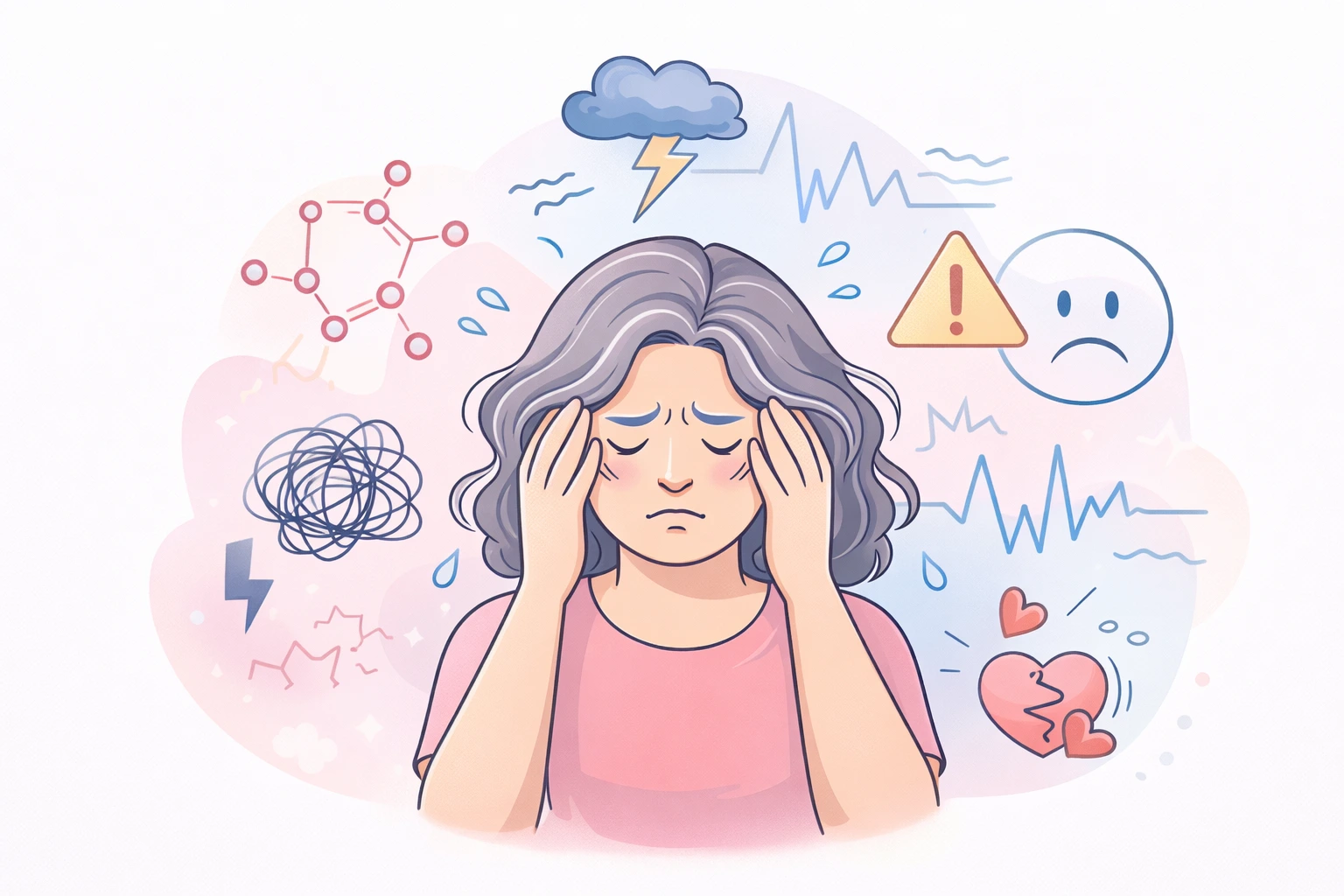Mood changes during menopause